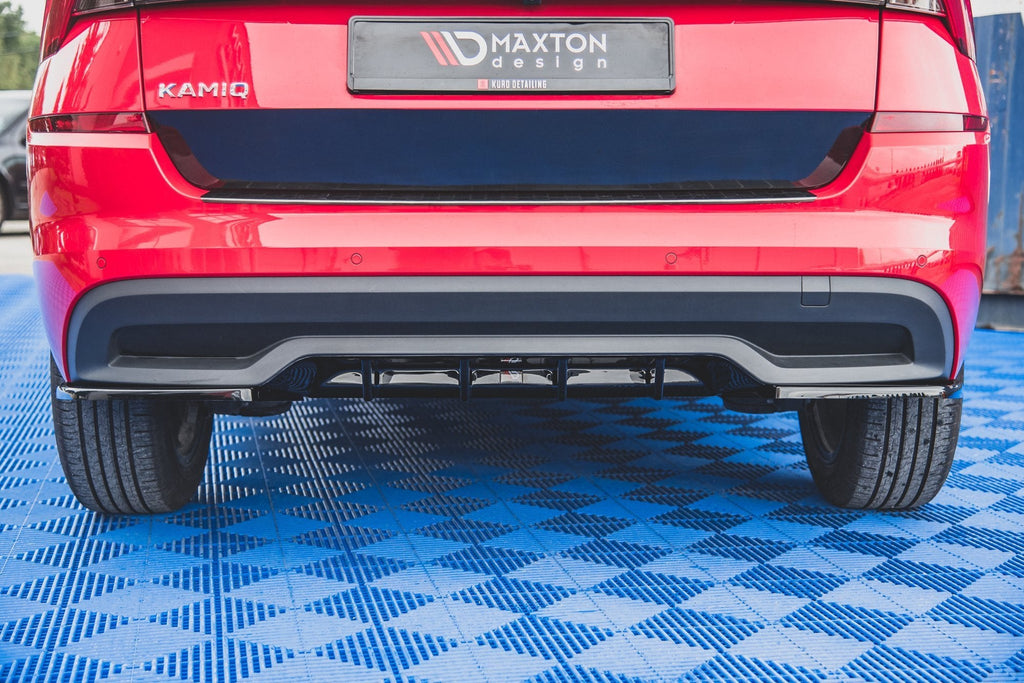 Prelungire difuzor bara spate Skoda Kamiq 2019- v2 - Maxton Design
