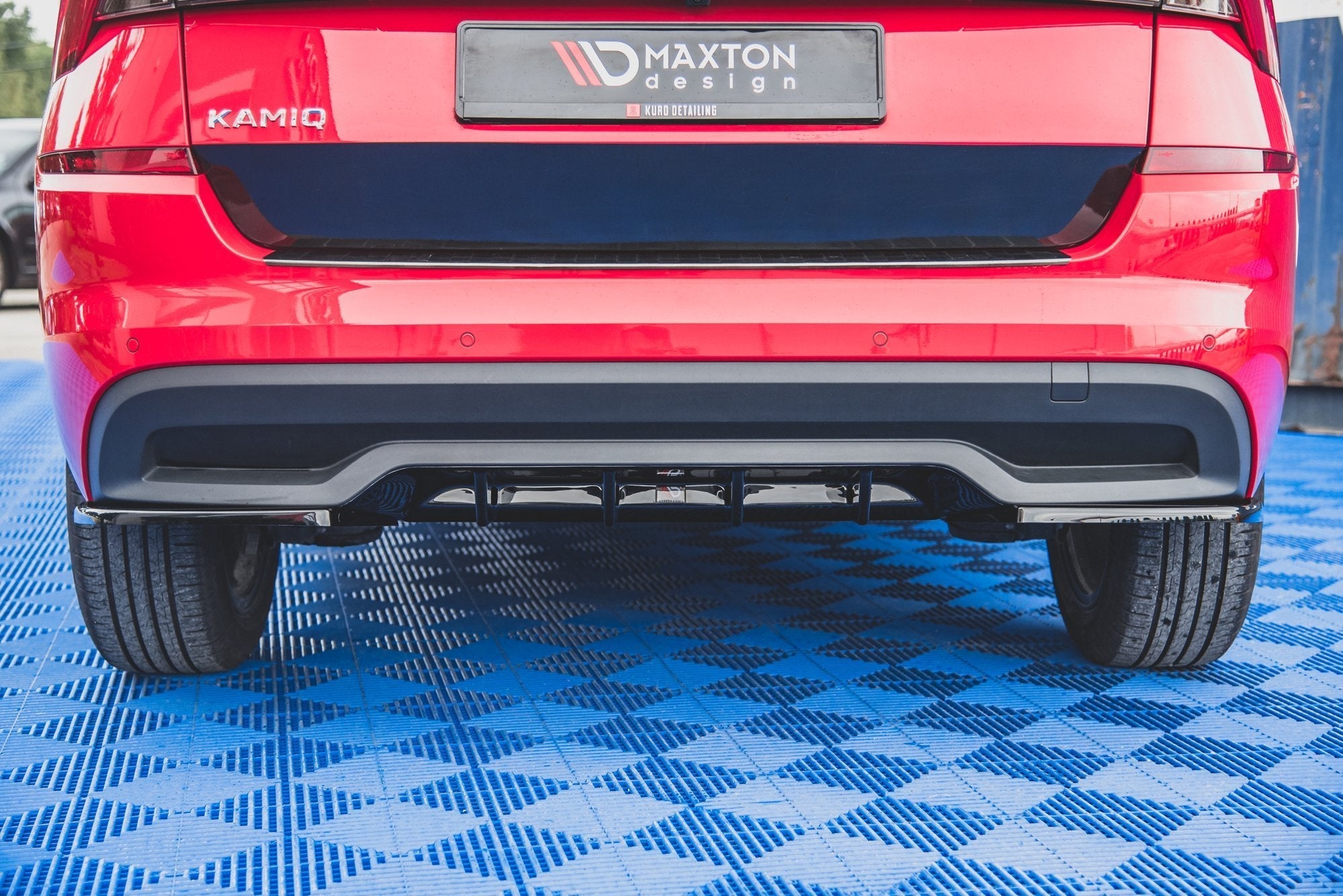 Prelungire difuzor bara spate Skoda Kamiq 2019- v2 - Maxton Design