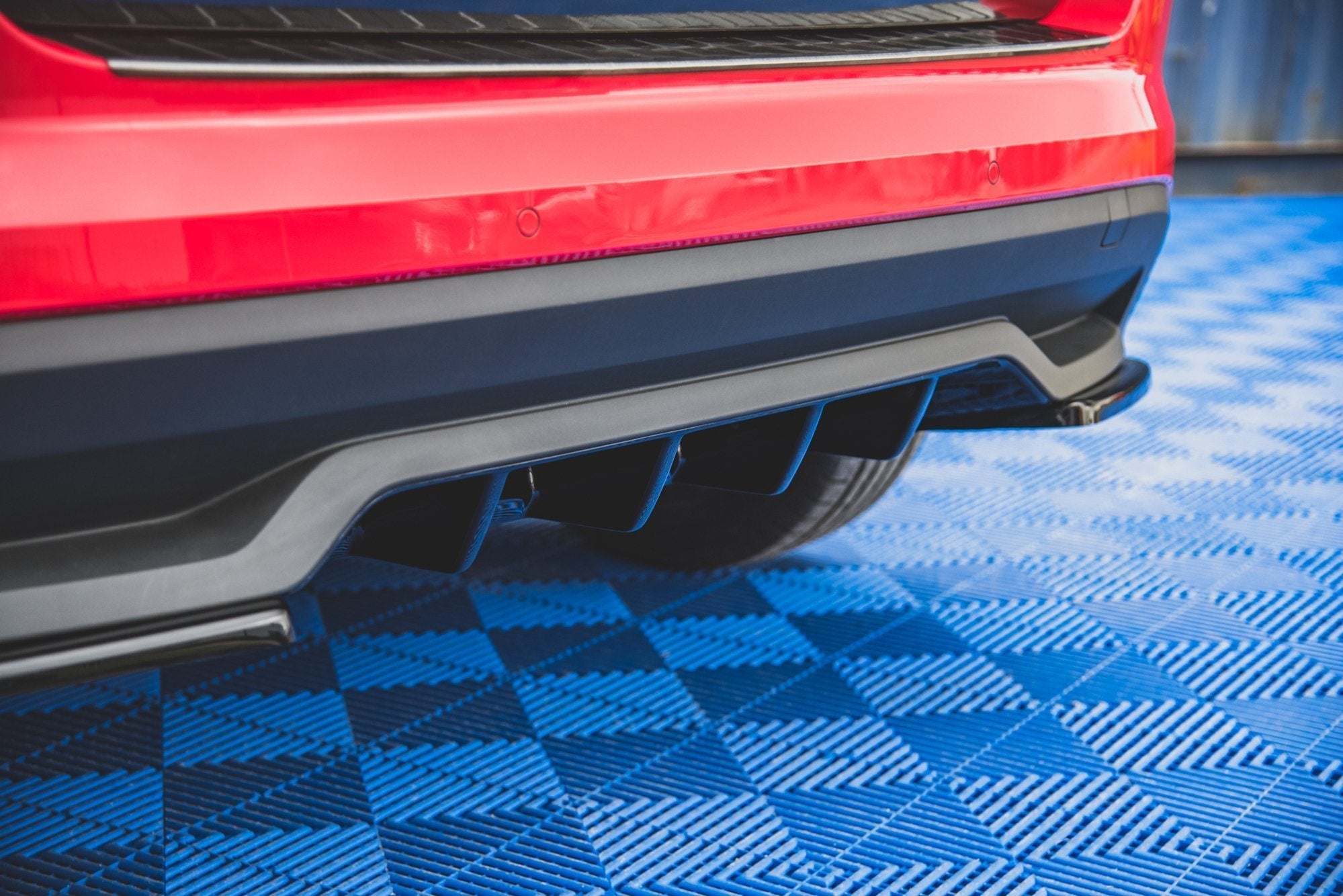 Prelungire difuzor bara spate Skoda Kamiq 2019- v2 - Maxton Design