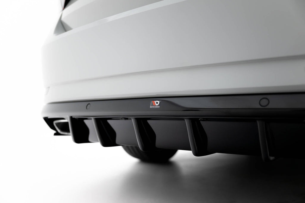 Prelungire difuzor bara spate Skoda Superb Liftback / Combi Mk3 2015-2019 v4 - Maxton Design