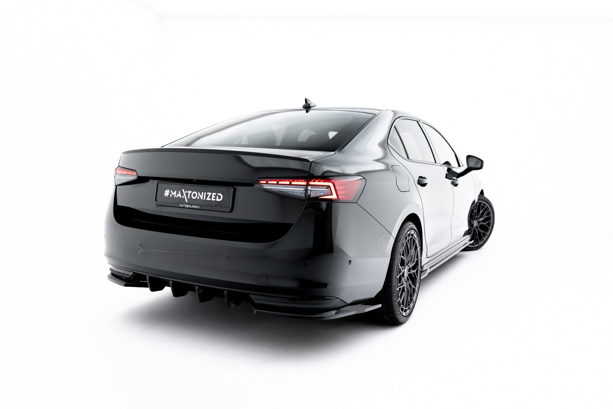 Prelungire difuzor bara spate Skoda Superb Mk4 2024- v1 - Maxton Design