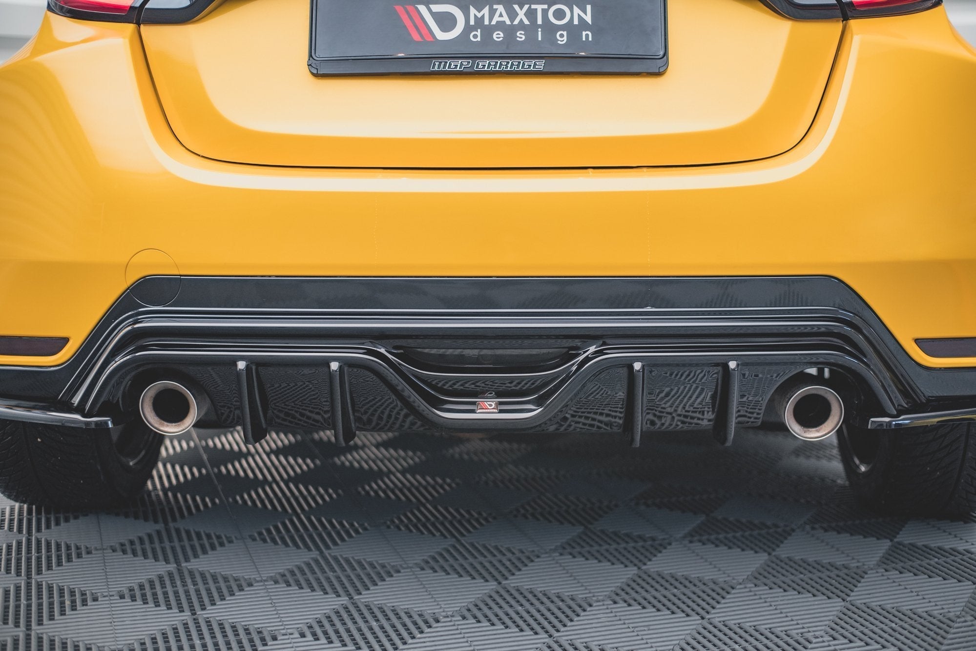 Prelungire difuzor bara spate Toyota GR Yaris Mk4 2020- v4 - Maxton Design