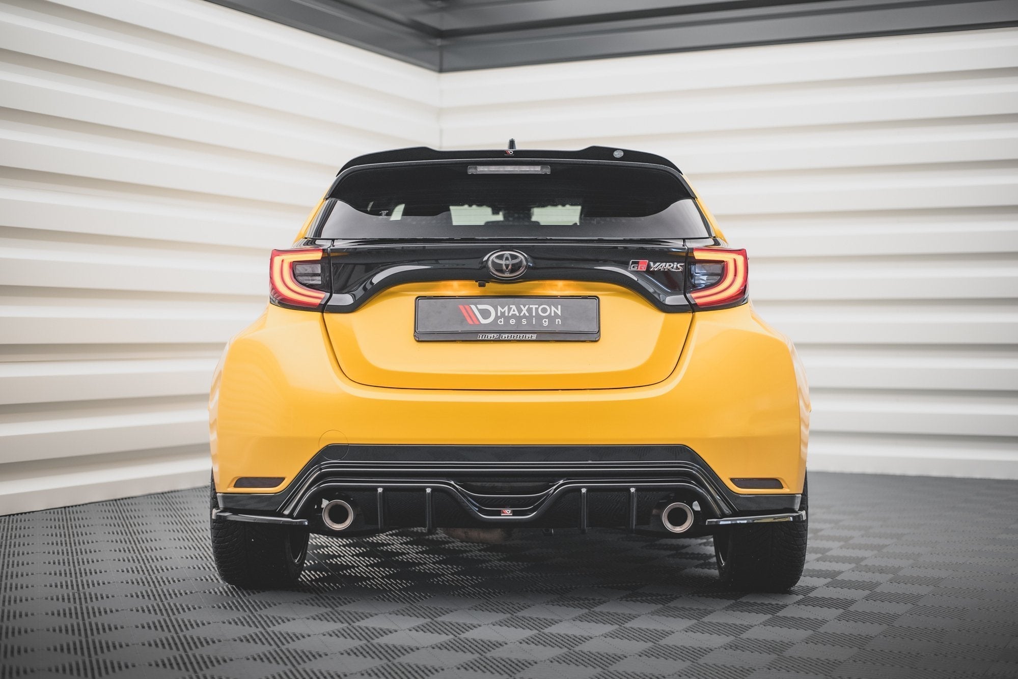 Prelungire difuzor bara spate Toyota GR Yaris Mk4 2020- v4 - Maxton Design