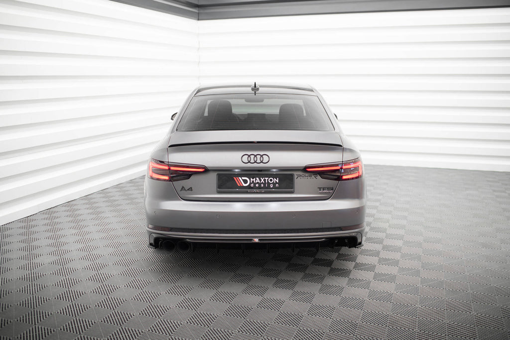 Prelungire difuzor bara spate Audi A4 S-line B9 2015-2019 v25 - Maxton Design