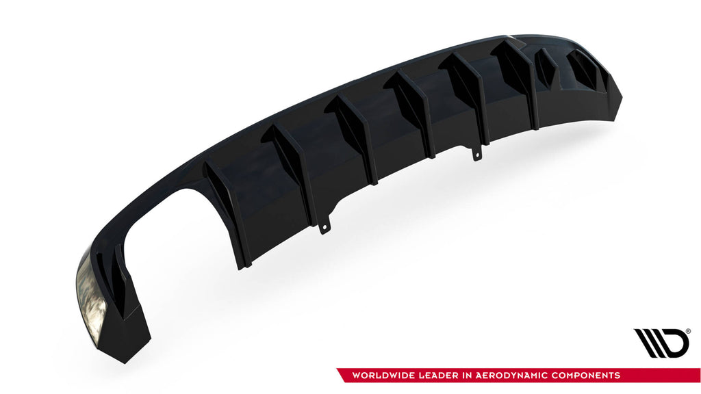 Prelungire difuzor bara spate Audi A4 S-line B9 2015-2019 v25 - Maxton Design