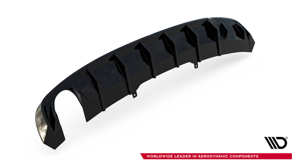 Prelungire difuzor bara spate Audi A4 S-line B9 2015-2019 v27 - Maxton Design