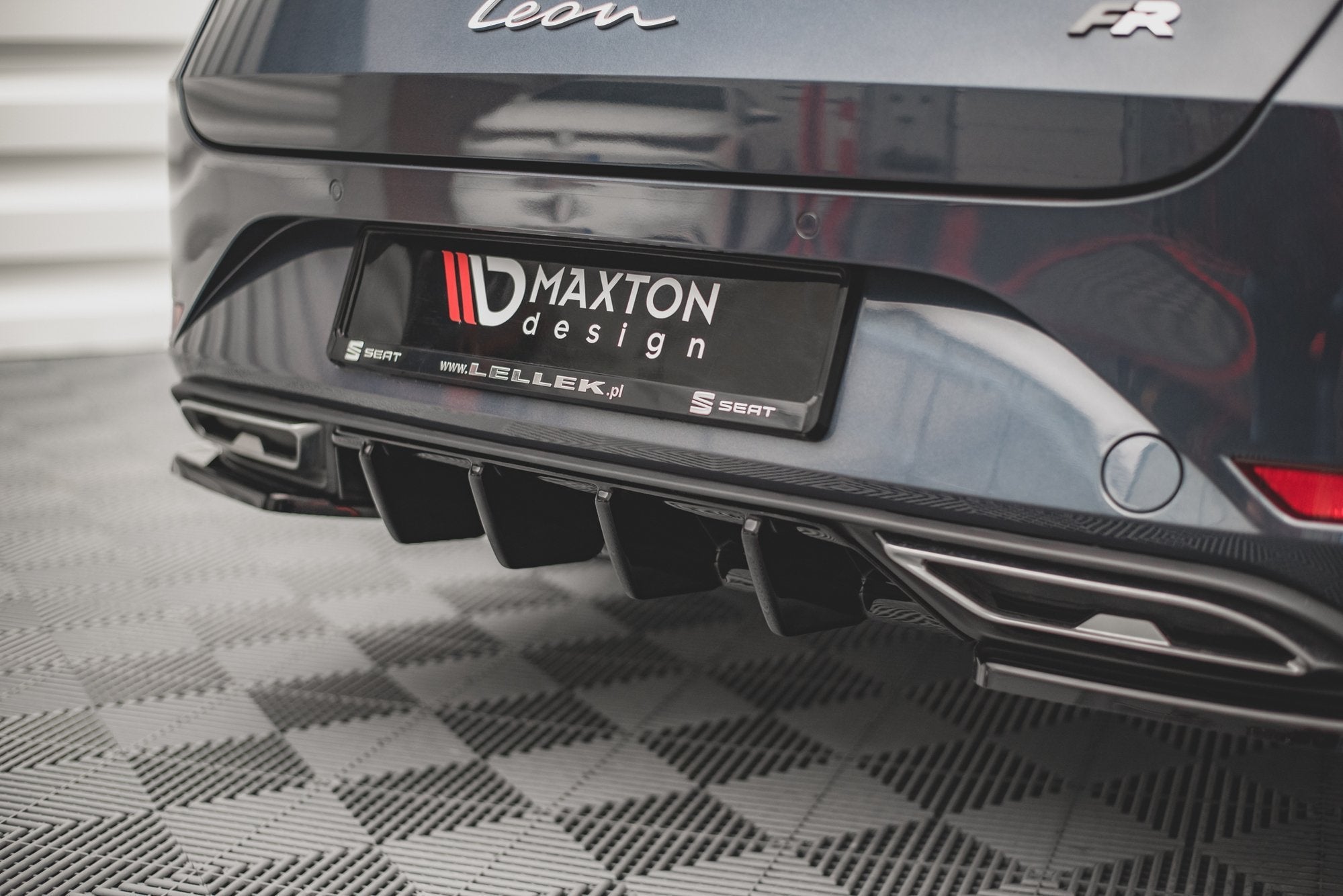 Prelungire difuzor bara spate Seat Leon FR ST Mk4 2020- v20 - Maxton Design