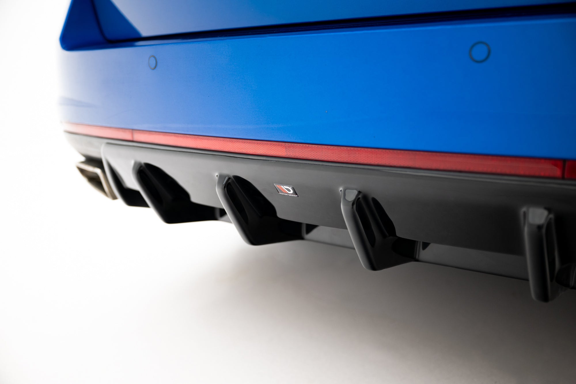 Prelungire difuzor bara spate Skoda Octavia Mk3 RS 2013- v5 - Maxton Design