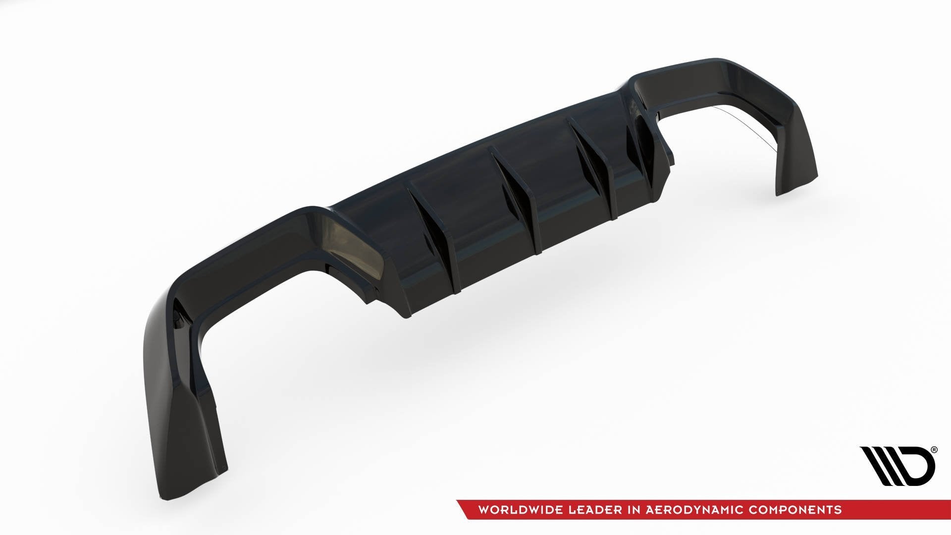 Prelungire difuzor bara spate Volkswagen Golf R Mk8 2020- v34 - Maxton Design