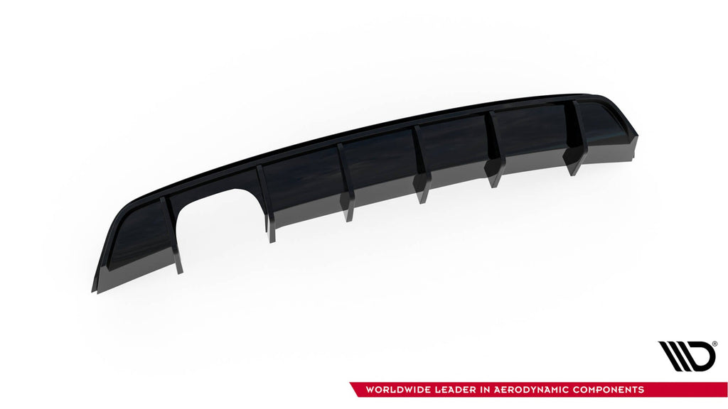 Prelungire difuzor bara spate Volkswagen Scirocco Mk3 2008-2014 v16 - Maxton Design