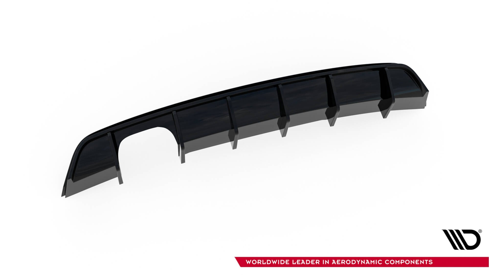 Prelungire difuzor bara spate Volkswagen Scirocco Mk3 2008-2014 v16 - Maxton Design
