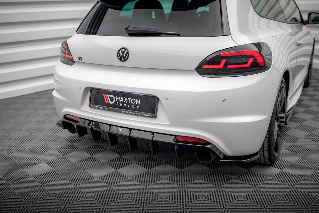 Prelungire difuzor bara spate Volkswagen Scirocco R Mk3 2008-2014 v11 - Maxton Design