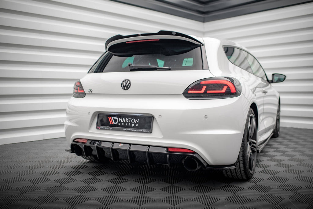 Prelungire difuzor bara spate Volkswagen Scirocco R Mk3 2008-2014 v11 - Maxton Design