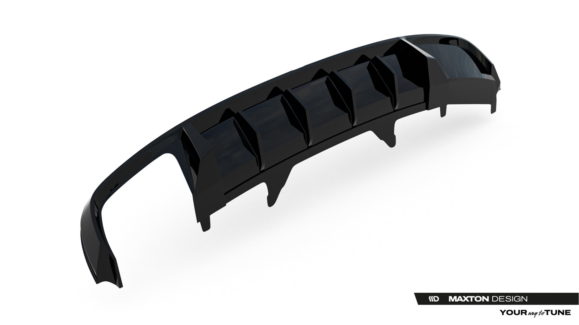 Prelungire difuzor bara spate Audi A4 S-Line Sedan / Avant B9 2015-2019 v37 - Maxton Design