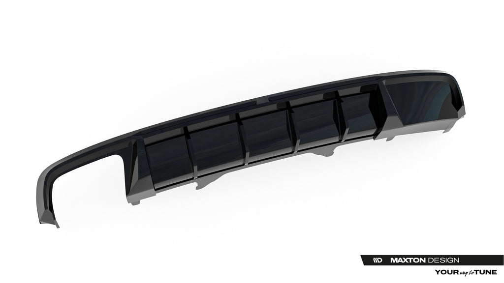 Prelungire difuzor bara spate Audi A4 S-Line Sedan / Avant B9 2015-2019 v37 - Maxton Design