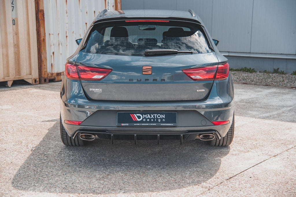 Prelungire difuzor bara spate Seat Leon Cupra ST Mk3 Facelift 2017-2019 v13 - Maxton Design