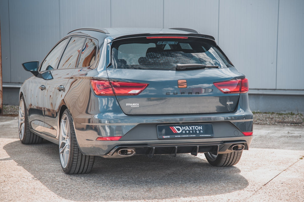 Prelungire difuzor bara spate Seat Leon Cupra ST Mk3 Facelift 2017-2019 v13 - Maxton Design