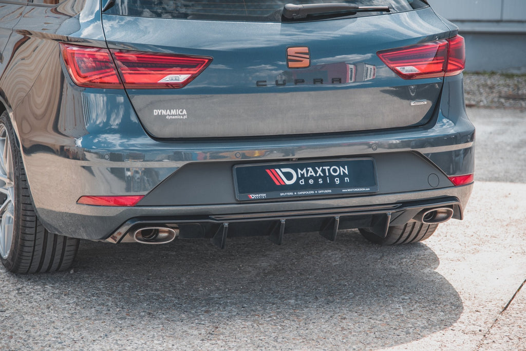 Prelungire difuzor bara spate Seat Leon Cupra ST Mk3 Facelift 2017-2019 v13 - Maxton Design