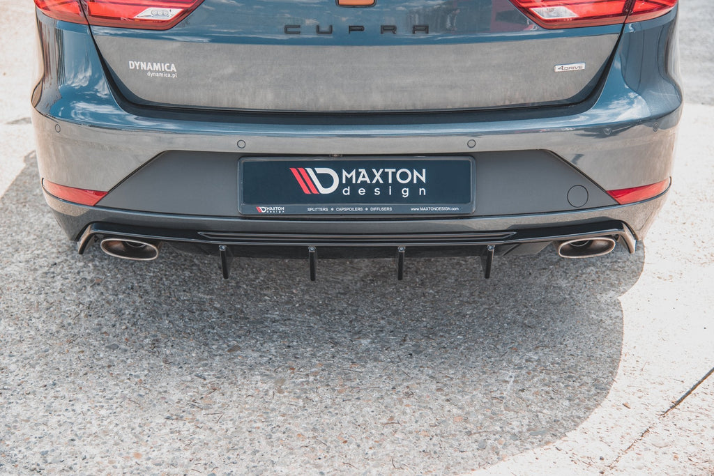 Prelungire difuzor bara spate Seat Leon Cupra ST Mk3 Facelift 2017-2019 v13 - Maxton Design