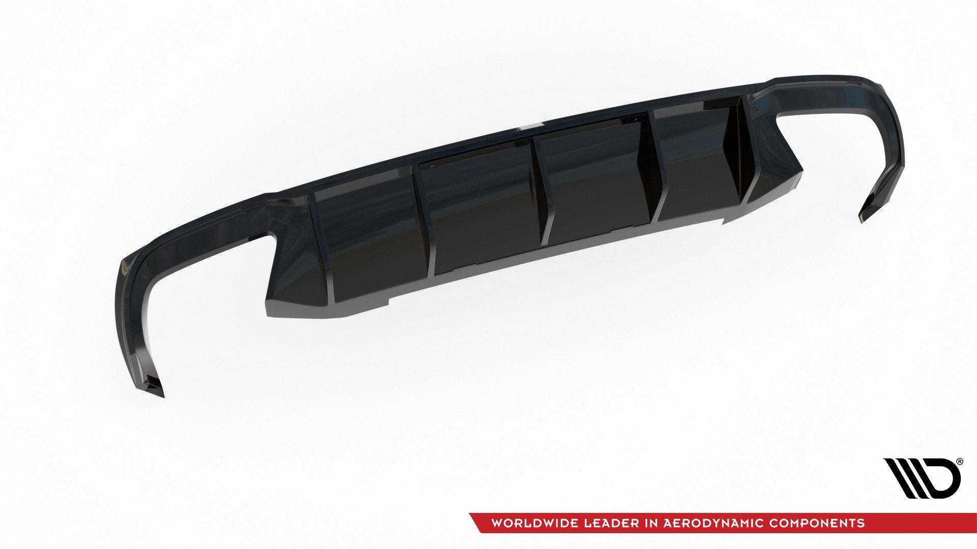 Prelungire difuzor bara spate Skoda Octavia Mk3 RS Hatchback Estate 2013-2019 v6 - Maxton Design