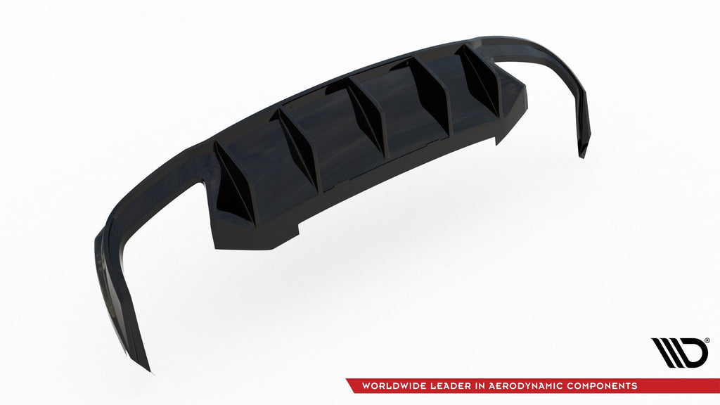 Prelungire difuzor bara spate Skoda Octavia Mk3 RS Hatchback Estate 2013-2019 v6 - Maxton Design