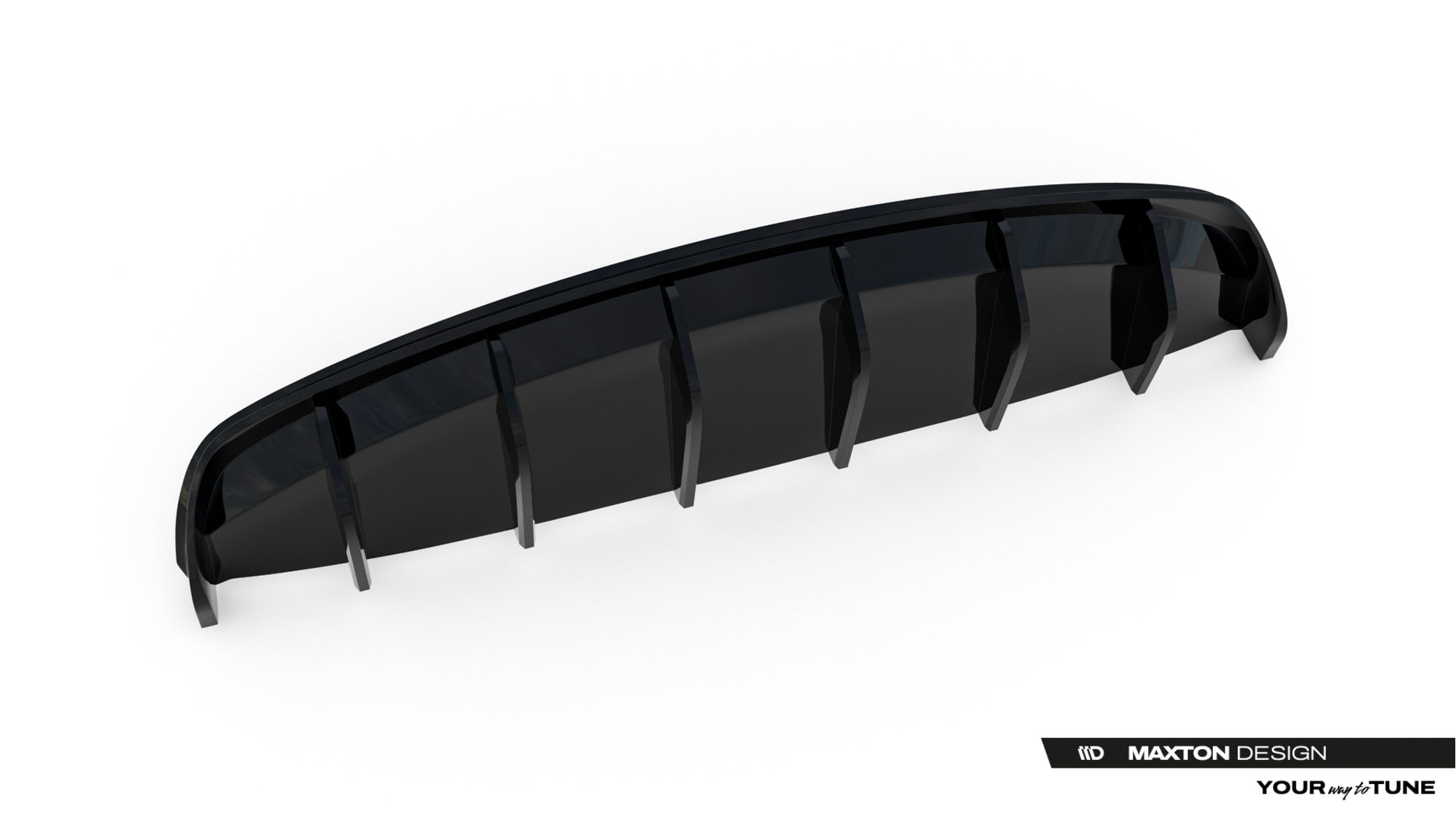 Prelungire difuzor bara spate Tesla Model 3 2017- v3 - Maxton Design