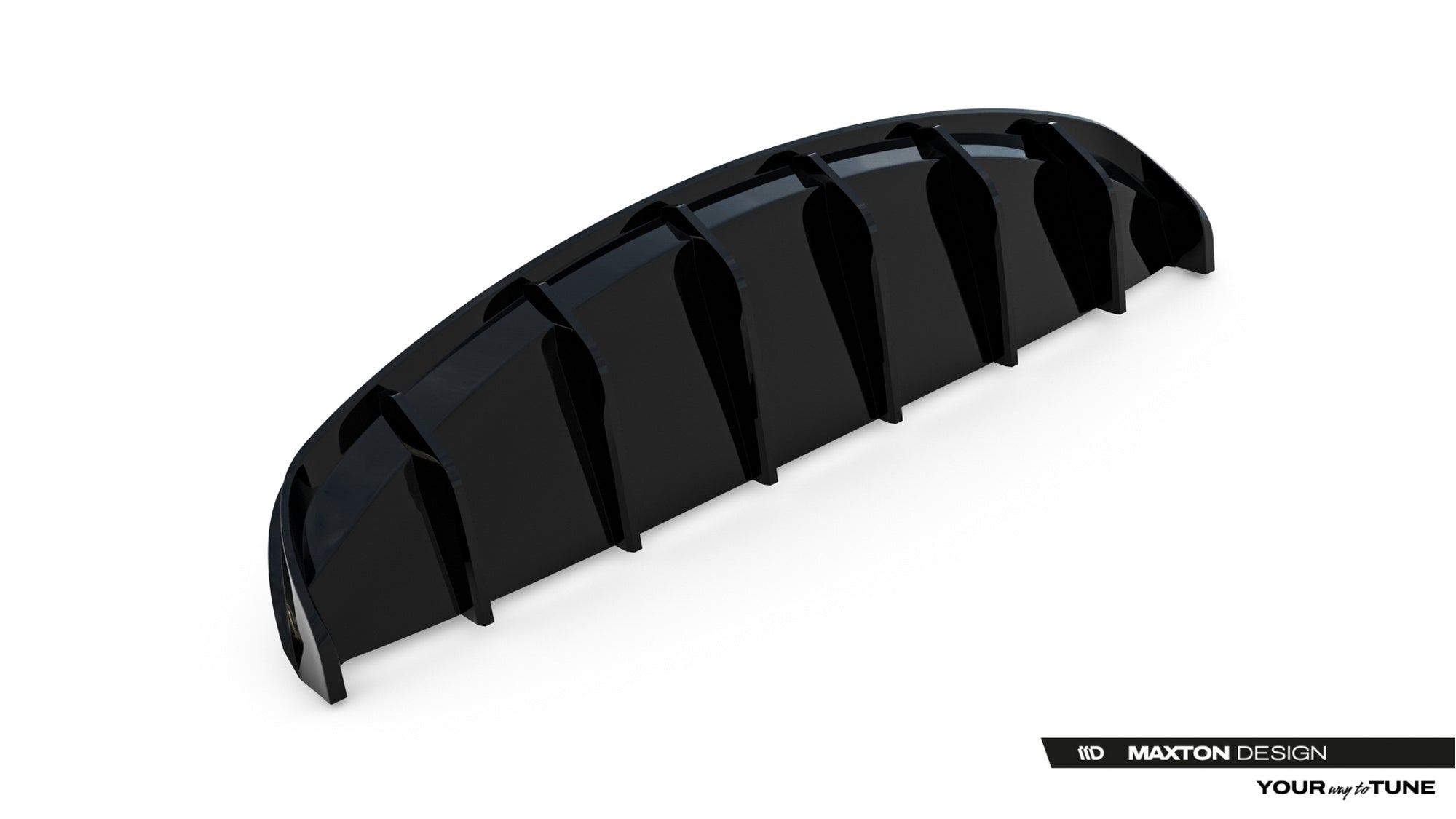 Prelungire difuzor bara spate Tesla Model 3 2017- v3 - Maxton Design
