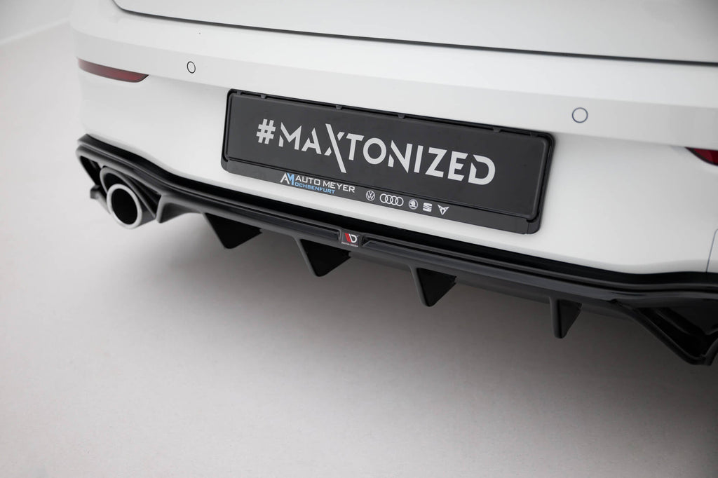 Prelungire difuzor bara spate Volkswagen Golf 8 GTI 2020- v12 - Maxton Design