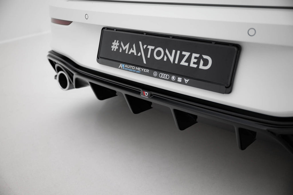 Prelungire difuzor bara spate Volkswagen Golf 8 GTI 2020- v12 - Maxton Design