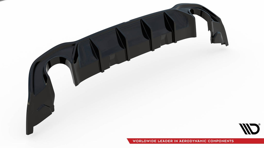 Prelungire difuzor bara spate Volkswagen Golf 8 GTI 2020- v12 - Maxton Design