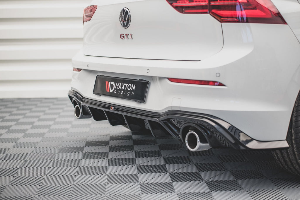 Prelungire difuzor bara spate Volkswagen Golf 8 GTI 2020- v12 - Maxton Design