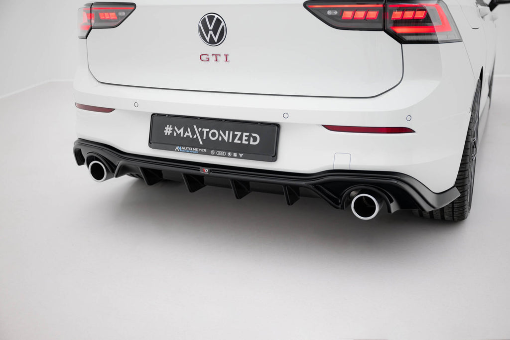 Prelungire difuzor bara spate Volkswagen Golf 8 GTI 2020- v12 - Maxton Design