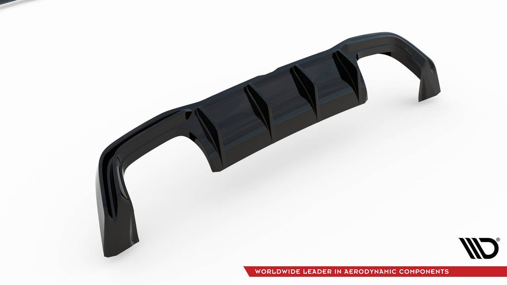Prelungire difuzor bara spate Volkswagen Golf R Mk8 2020- v35 - Maxton Design