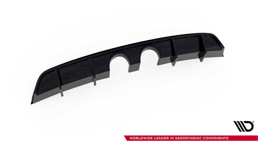 Prelungire difuzor bara spate Volkswagen Scirocco Mk3 2008-2014 v17 - Maxton Design