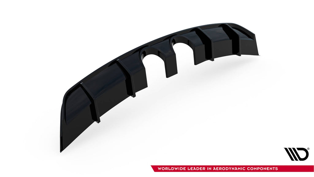Prelungire difuzor bara spate Volkswagen Scirocco Mk3 2008-2014 v17 - Maxton Design