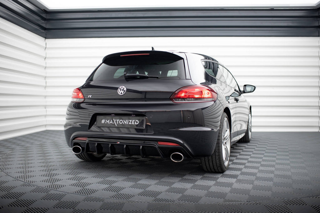 Prelungire difuzor bara spate Volkswagen Scirocco R Mk3 2011-2014 v13 - Maxton Design