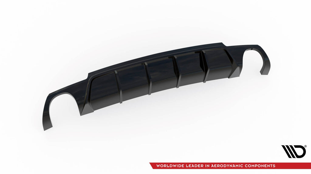 Prelungire difuzor bara spate Volkswagen Scirocco R Mk3 2011-2014 v13 - Maxton Design