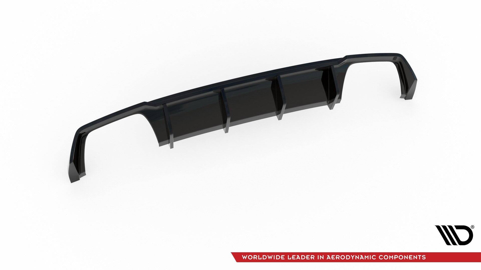 Prelungire difuzor bara spate Seat Leon Cupra ST Mk3 Facelift 2017-2019 v14 - Maxton Design