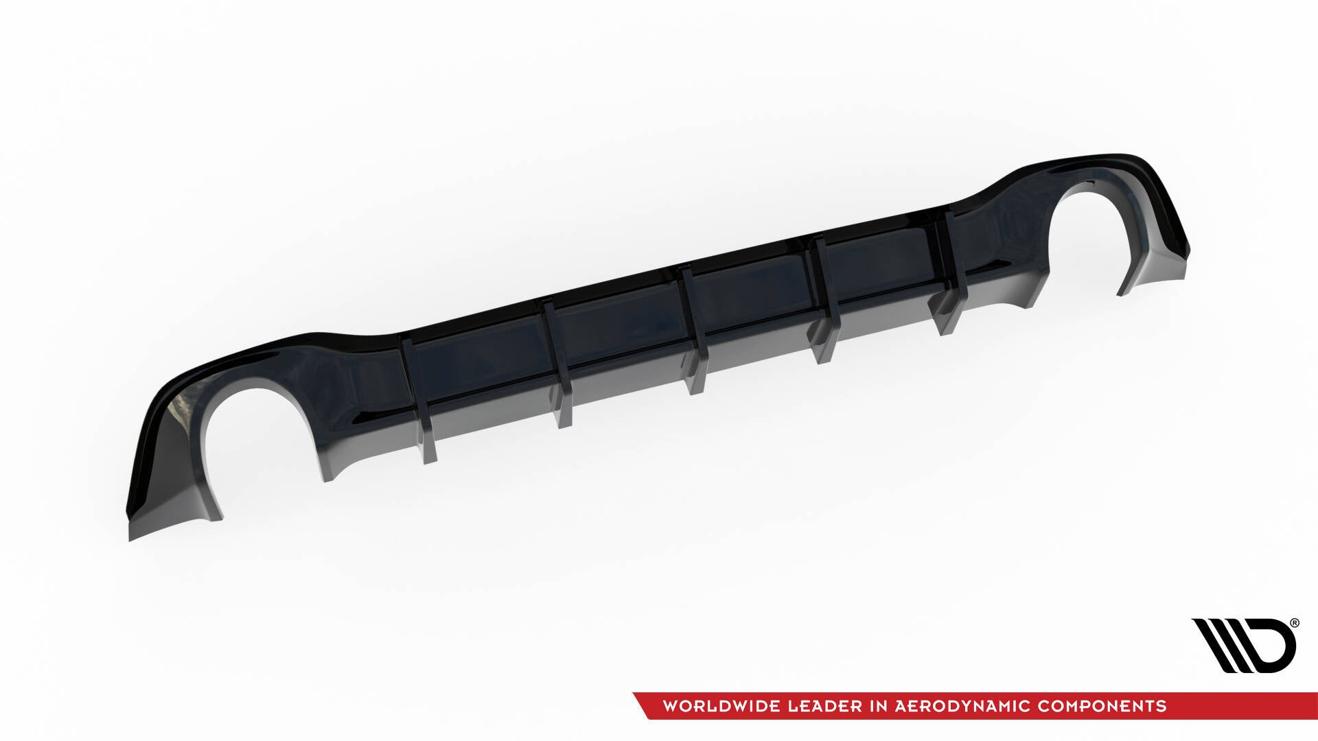 Prelungire difuzor bara spate Volkswagen Golf GTI Mk8 2020- v43 - Maxton Design