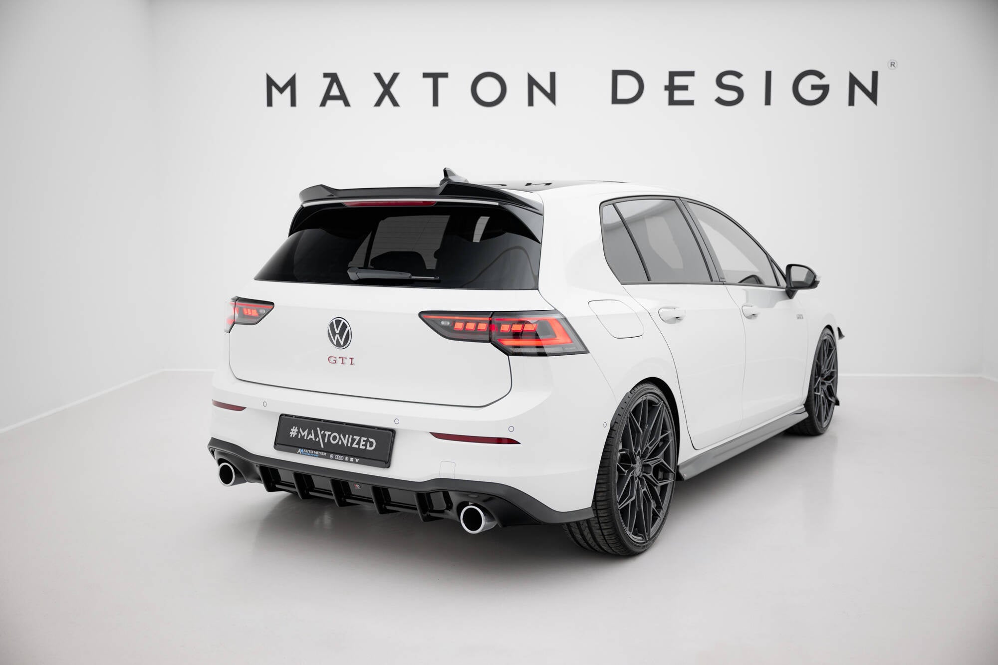 Prelungire difuzor bara spate Volkswagen Golf GTI Mk8 2020- v43 - Maxton Design