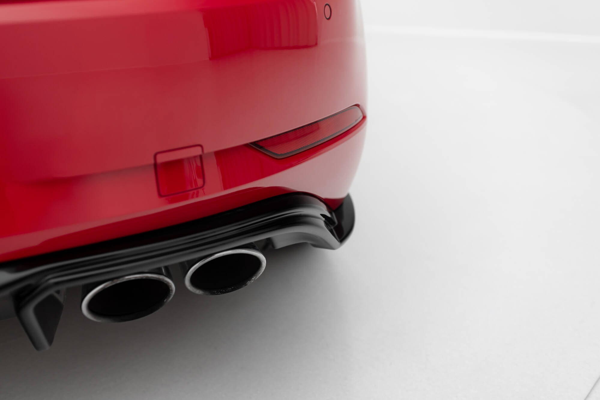 Prelungire difuzor bara spate Volkswagen Golf 7 R Facelift 2017-2019 v27 - Maxton Design