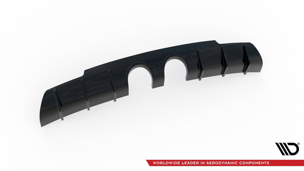 Prelungire difuzor bara spate Volkswagen Scirocco R Mk3 2011-2014 v12 - Maxton Design