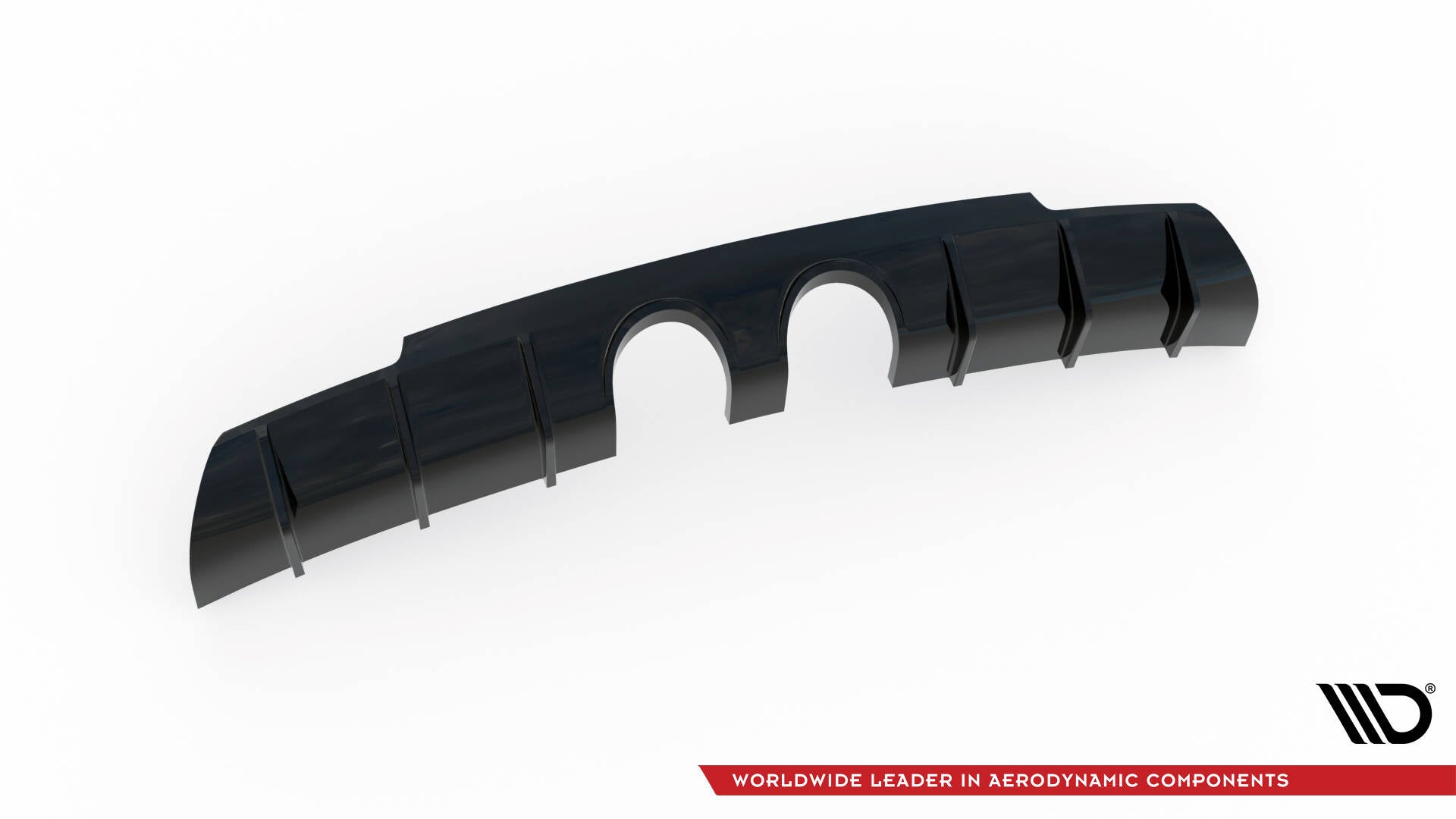 Prelungire difuzor bara spate Volkswagen Scirocco R Mk3 2011-2014 v12 - Maxton Design