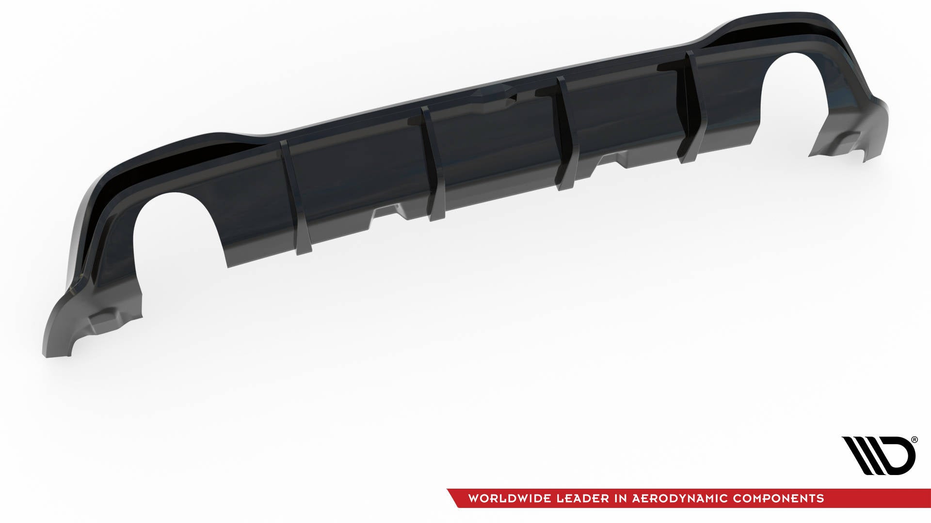 Prelungire difuzor bara spate Volkswagen Golf 8 GTI 2020- v39 - Maxton Design