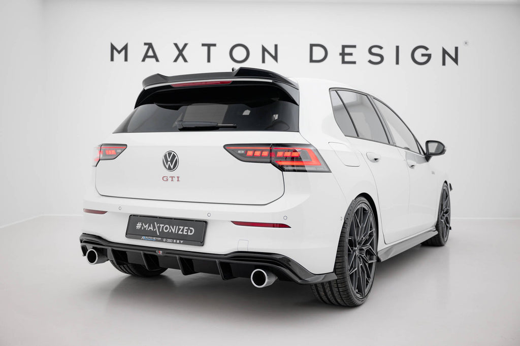 Prelungire difuzor bara spate Volkswagen Golf 8 GTI 2020- v39 - Maxton Design