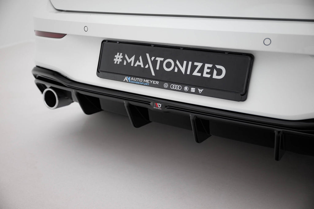 Prelungire difuzor bara spate Volkswagen Golf 8 GTI 2020- v39 - Maxton Design