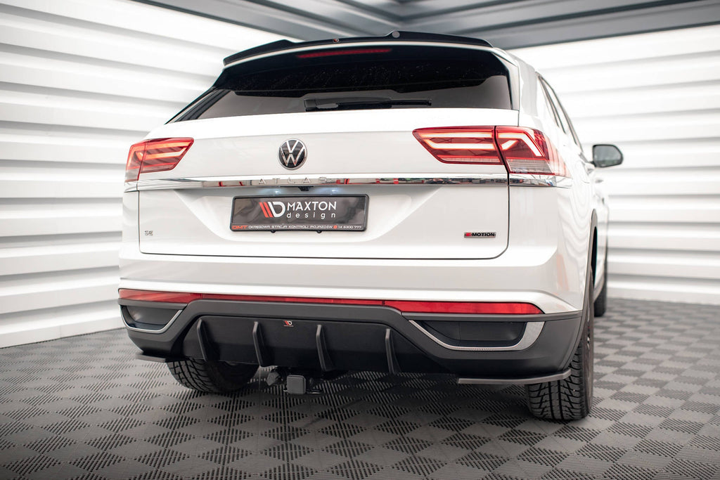 Prelungire difuzor bara spate Volkswagen Atlas Cross Sport 2020- v1 - Maxton Design
