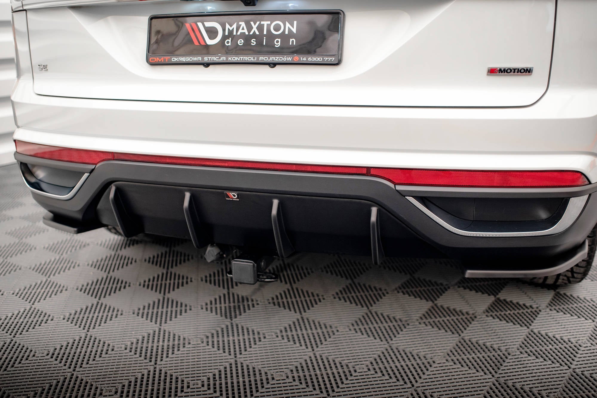 Prelungire difuzor bara spate Volkswagen Atlas Cross Sport 2020- v1 - Maxton Design