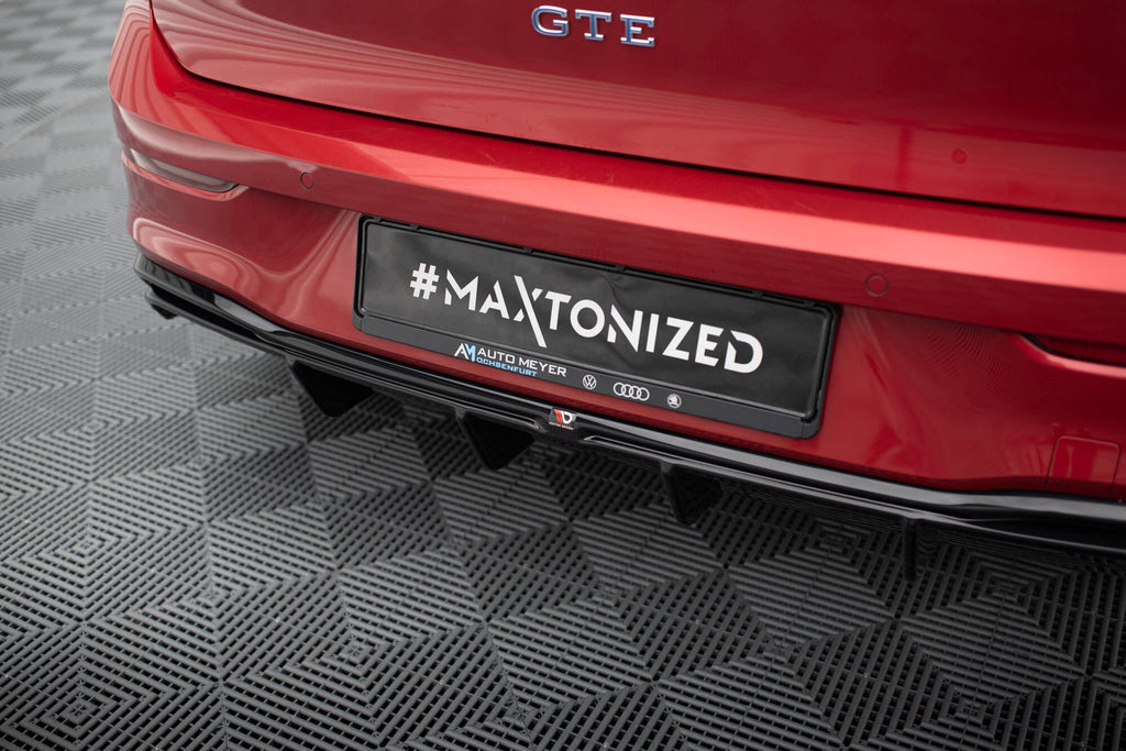 Prelungire difuzor bara spate Volkswagen Golf Mk8 GTE 2019- v44 - Maxton Design