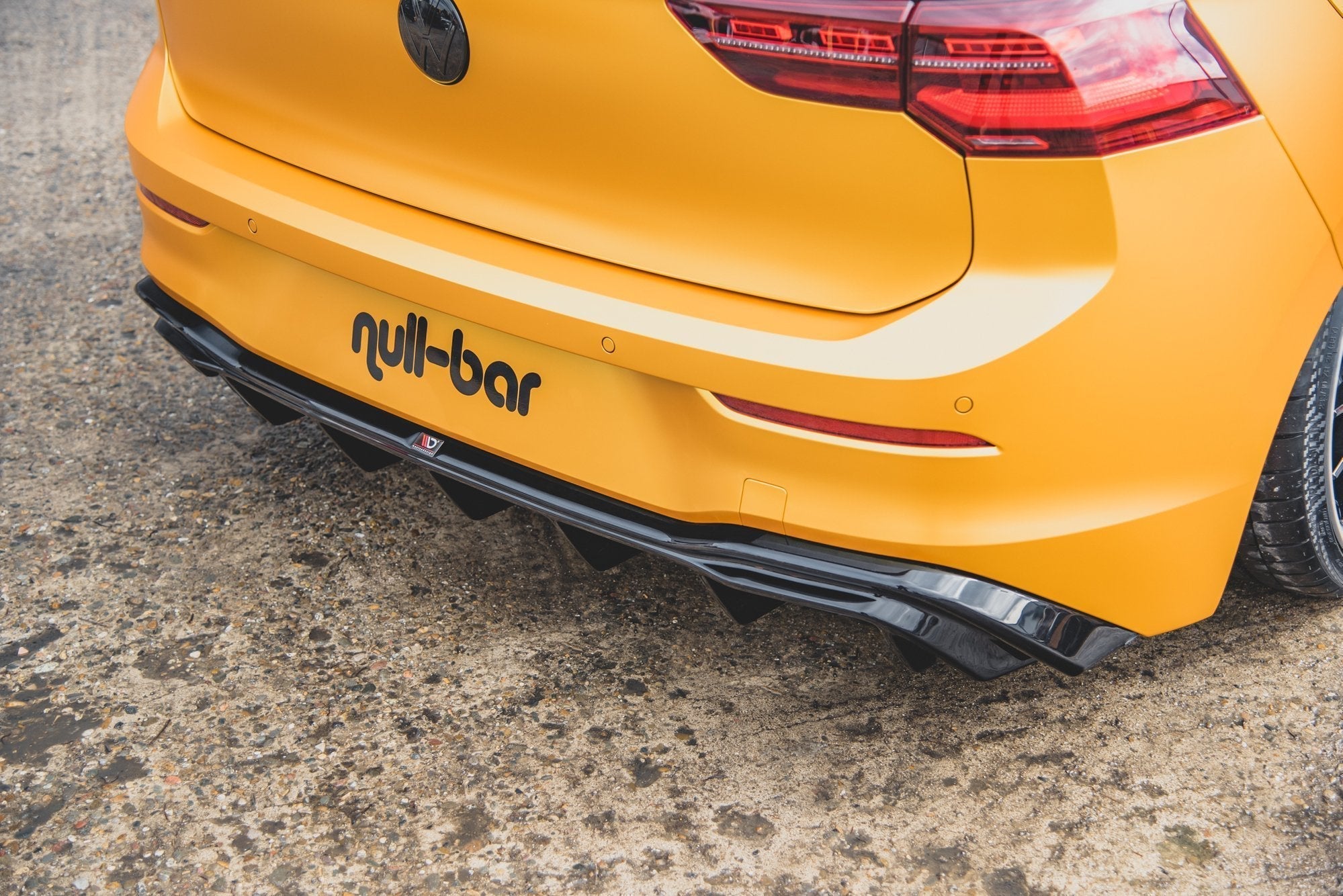 Prelungire difuzor bara spate Volkswagen Golf 8 2019- v3 - Maxton Design